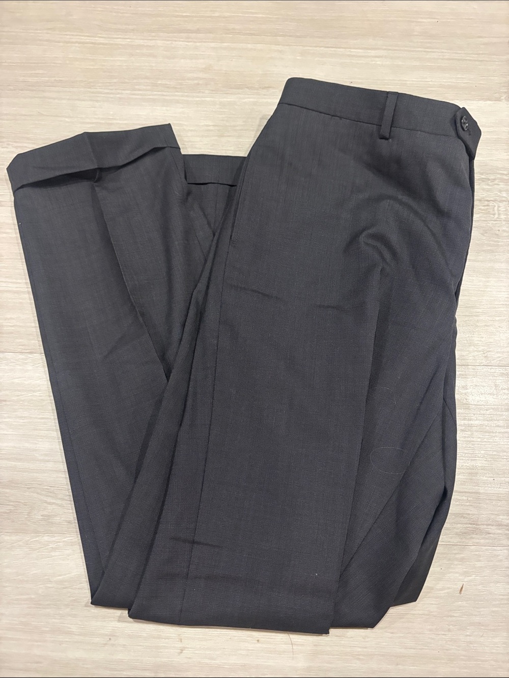 Men's Classic Black Dress Pants